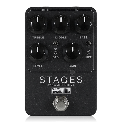 Shift Line - Stages | オーバードライブ ギター エフェクター – NINEVOLT Shift Line - Stages | オーバードライブ ギター エフェクター – NINEVOLT
