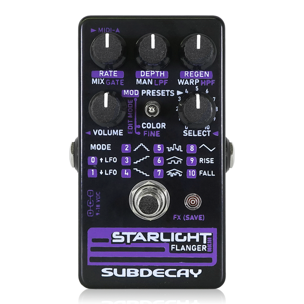 Subdecay - Starlight Flanger MKIII | フランジャー ギター エフェクター