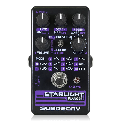 Subdecay - Starlight Flanger MKIII | フランジャー ギター エフェクター