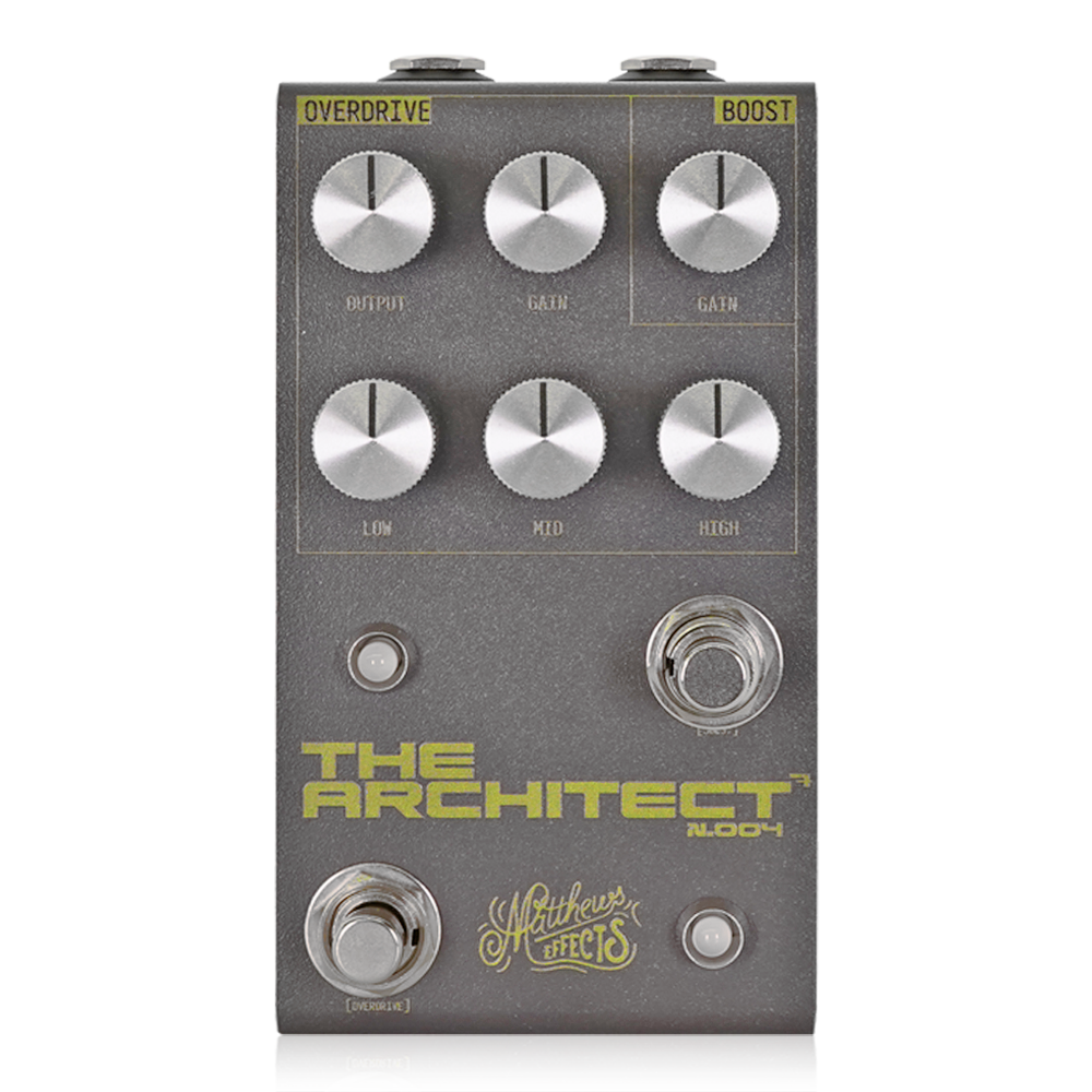 Matthews Effects　The Architect N.004　/ オーバードライブ ギター エフェクター