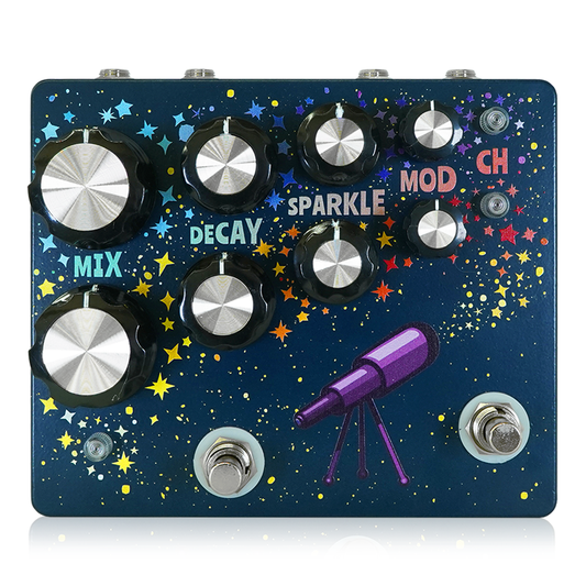 Hungry Robot Pedals - The Stargazer | リバーブ デュアルリバーブ ステレオ対応 ギター エフェクター
