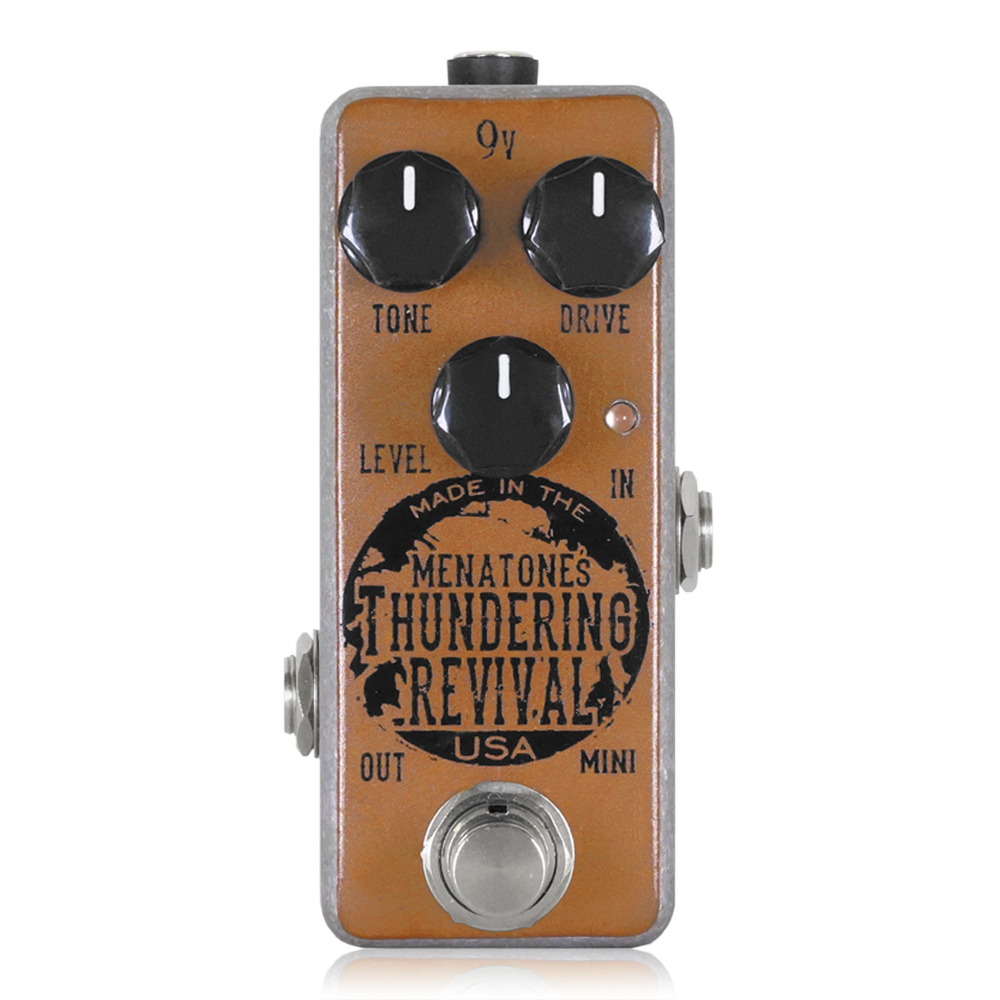 Menatone　Thundering Revival Mini　/ オーバードライブ ギター エフェクター