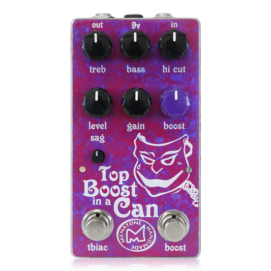 Menatone - Top Boost in a Can | オーバードライブ ギター エフェクター