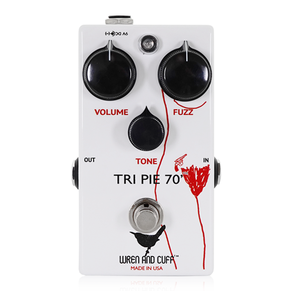 WREN AND CUFF TRI PIE '70 Fuzzエフェクター Wren and Cuff - Tri-Pie 70' | ファズ ギター エフェクター – NINEVOLT