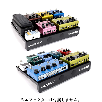 【2/27 16:00まで5%OFF!】Ghost Fire - V-Series Standard1.0 | ボードサイズ 約43×31cm・1.2kg アルミニウム合金 エフェクターボード ペダルボード 専用バッグ付き