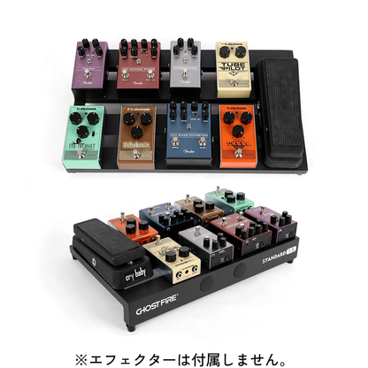 【2/27 16:00まで5%OFF!】Ghost Fire - V-Series Standard1.5 | ボードサイズ 約50×30cm・1.28kg アルミニウム合金 エフェクターボード ペダルボード 専用バッグ付き