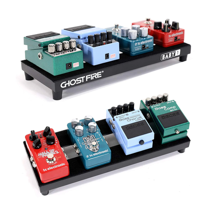 Ghost Fire - V-Series Baby1 | ボードサイズ 約35×14cm・440g アルミニウム合金 エフェクターボード ペダルボード 専用バッグ付き