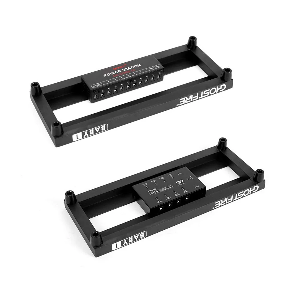 Ghost Fire - V-Series Baby1 | ボードサイズ 約35×14cm・440g アルミニウム合金 エフェクターボード ペダルボード 専用バッグ付き