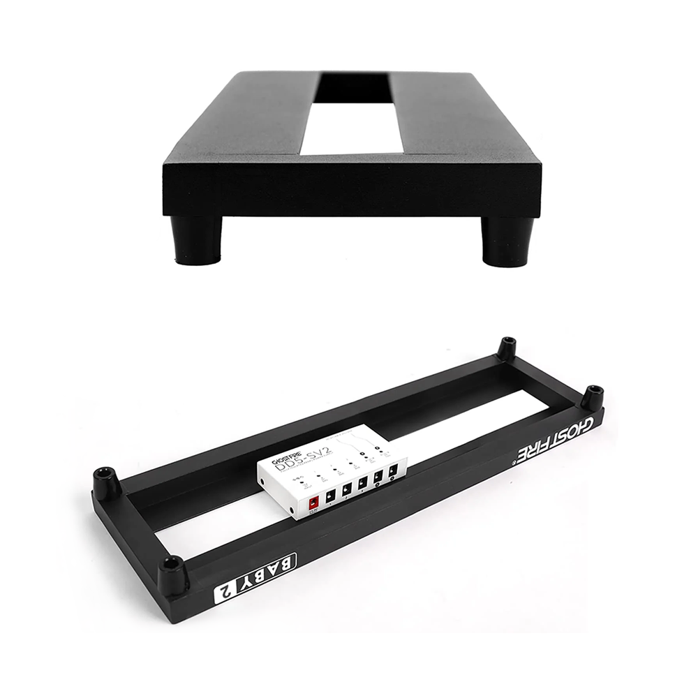 【2/27 16:00まで5%OFF!】Ghost Fire - V-Series Baby2 | ボードサイズ 約51×14cm・600g アルミニウム合金 エフェクターボード ペダルボード 専用バッグ付き