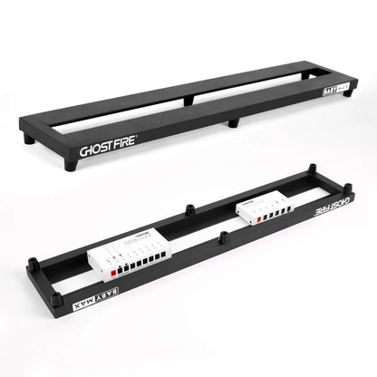 Ghost Fire - V-Series BabyMax | ボードサイズ 約70×14cm・780g アルミニウム合金 エフェクターボード ペダルボード 専用バッグ付き