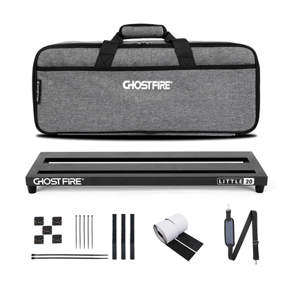 Ghost Fire - V-Series Little20 | ボードサイズ 約51×18cm・740g アルミニウム合金 エフェクターボード ペダルボード 専用バッグ付き