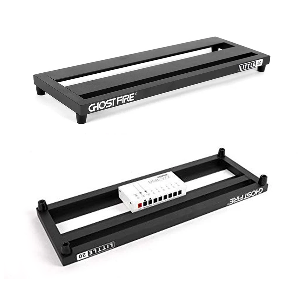 Ghost Fire - V-Series Little20 | ボードサイズ 約51×18cm・740g アルミニウム合金 エフェクターボード ペダルボード 専用バッグ付き