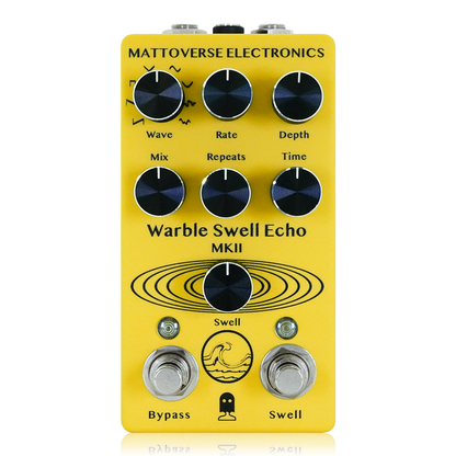 Mattoverse Electronics - Warble Swell Echo MKII | ディレイ ギター エフェクター