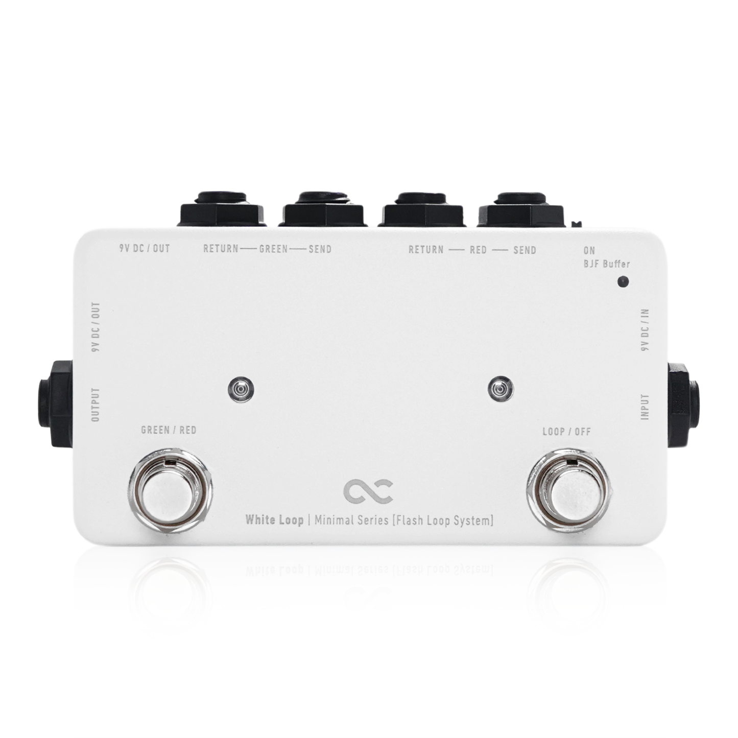 One Control　Minimal Series White Loop with BJF Buffer　/ 2ループ スイッチャー フラッシュループ 1発切り替え対応