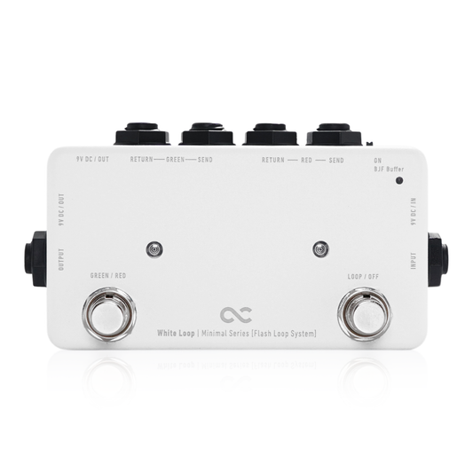 One Control　Minimal Series White Loop with BJF Buffer　/ 2ループ スイッチャー フラッシュループ 1発切り替え対応