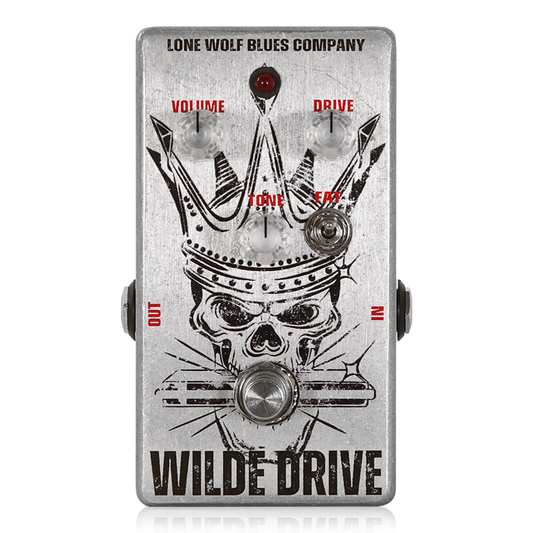 Lone Wolf Blues Company - Wilde Drive（18Vアダプター付属） | オーバードライブ ブルースハープ ハーモニカ エフェクター