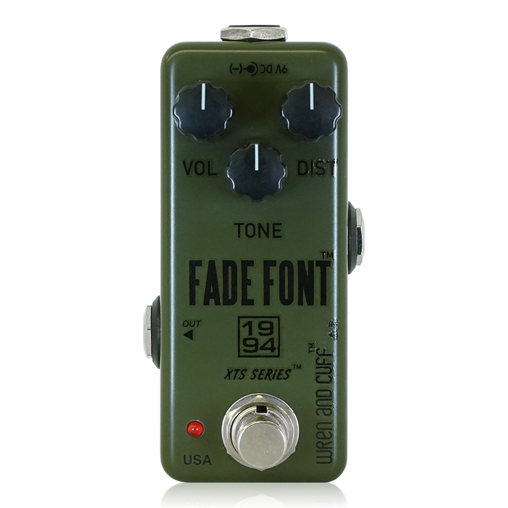 Wren and Cuff - XTS Fade Font '94 | ファズ ロシアンマフ ギター エフェクター