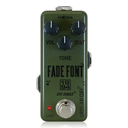 Wren and Cuff - XTS Fade Font '94 | ファズ ロシアンマフ ギター エフェクター