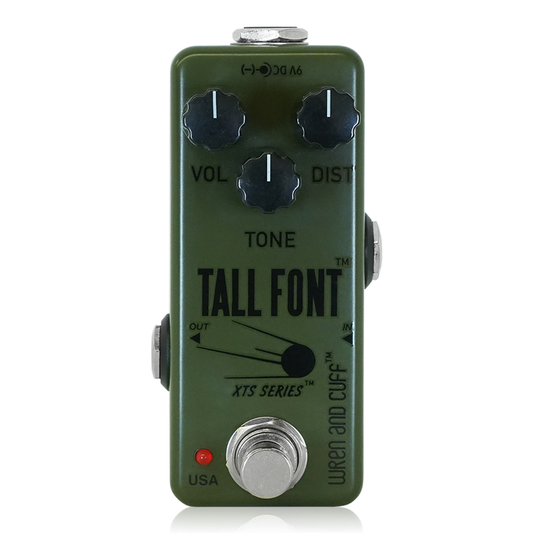 Wren and Cuff - XTS Tall Font Russian | ファズ ロシアンマフ ギター エフェクター