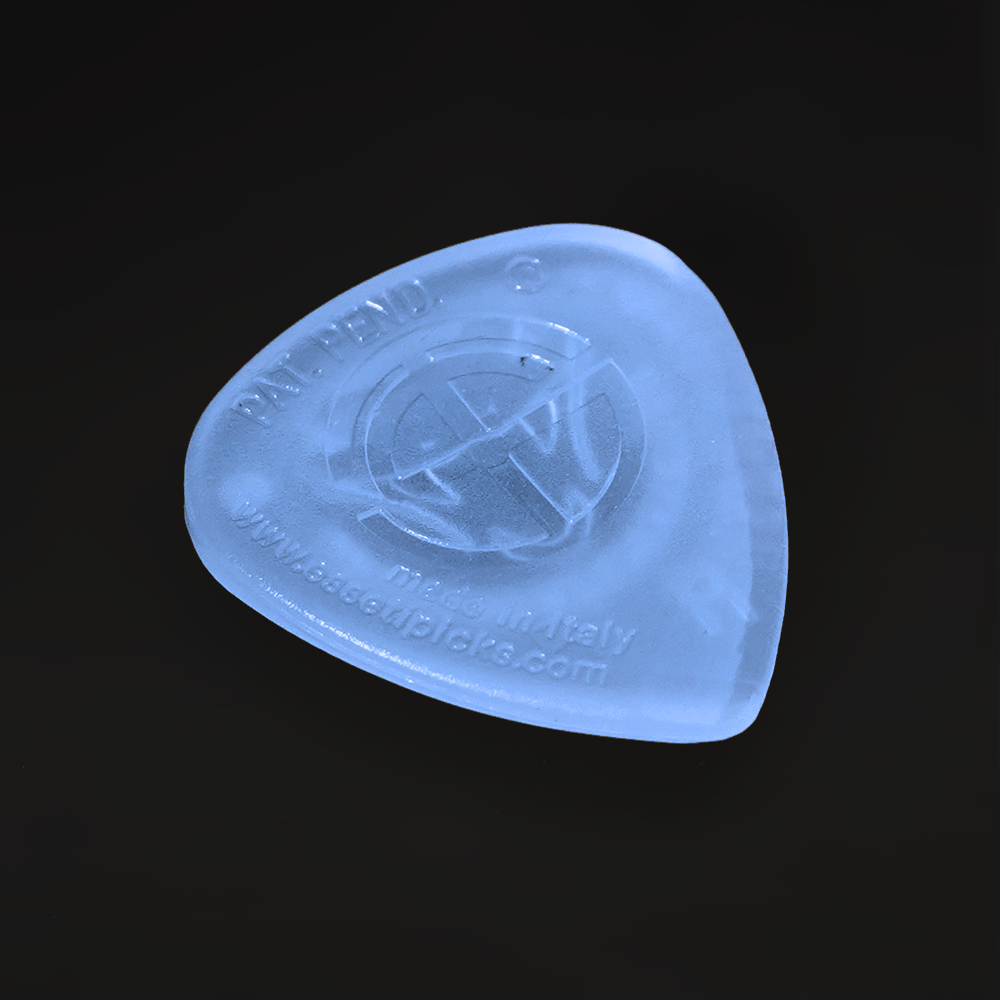 Essetipicks ZIRIYAB Standard R Lumens Blue：1枚 【ゆうパケット対応可能】ギターピック ティアドロップ 蓄光 エッセティピックス