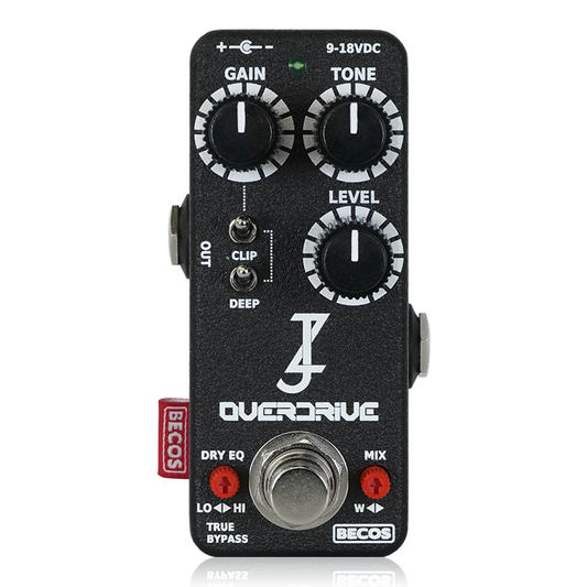 BECOS - Ziffer Overdrive | オーバードライブ エフェクター ギター