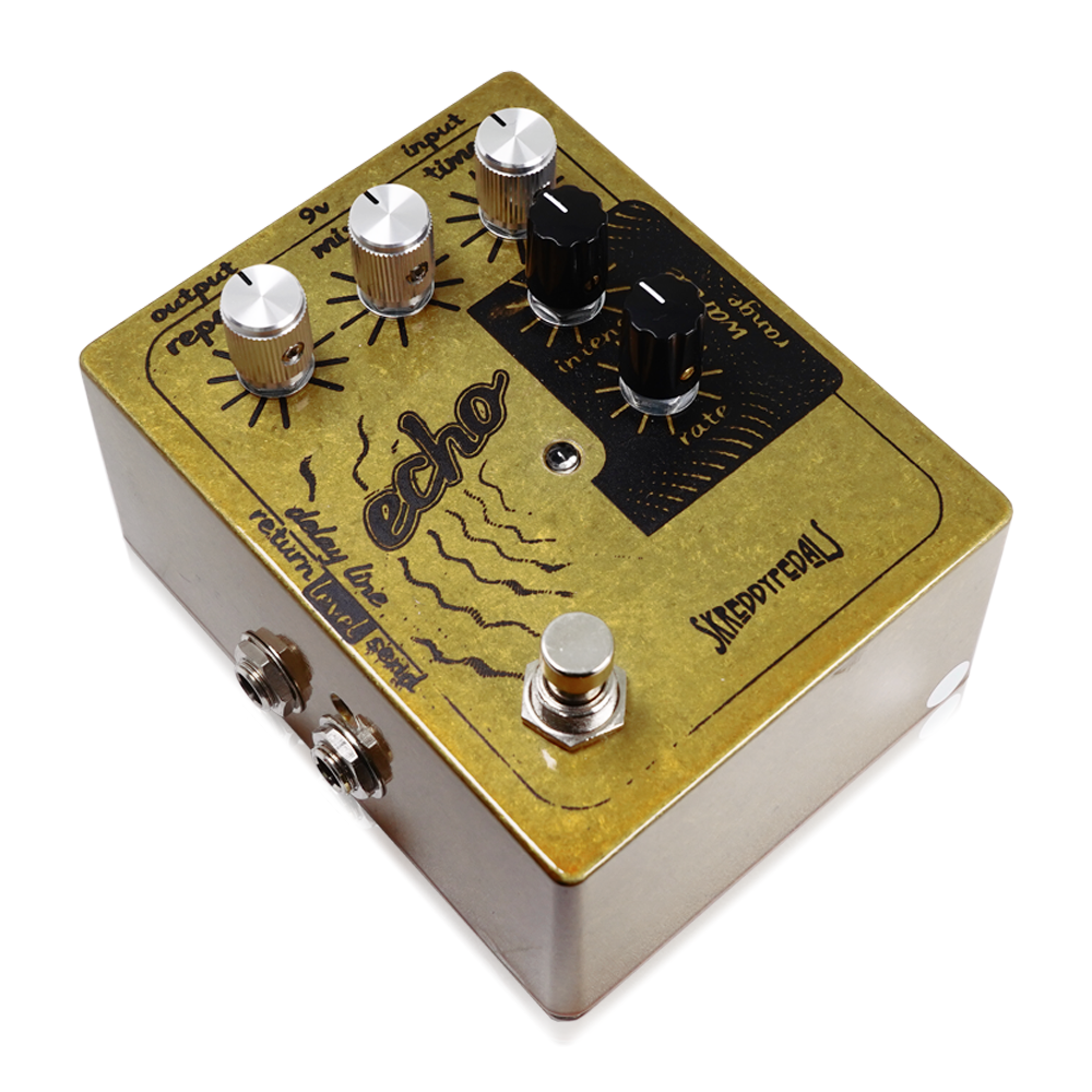 Skreddy Pedals - Echo | エコー ディレイ ギター エフェクター – NINEVOLT Skreddy Pedals - Echo | エコー ディレイ ギター エフェクター – NINEVOLT