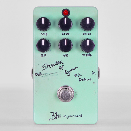 One Control - BJFE in your hand series Shades Of Green O.D. Deluxe | オーバードライブ ギター エフェクター