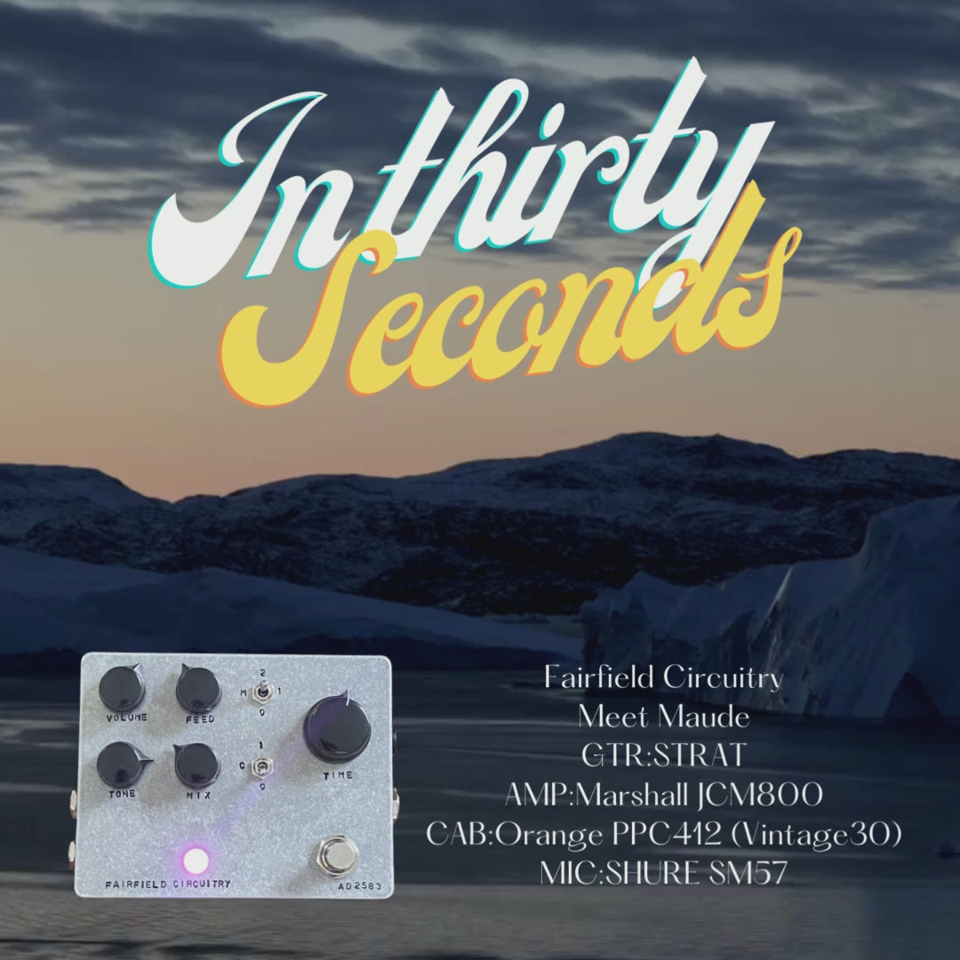 Fairfield Circuitry - Meet Maude | ディレイ エコー ギター