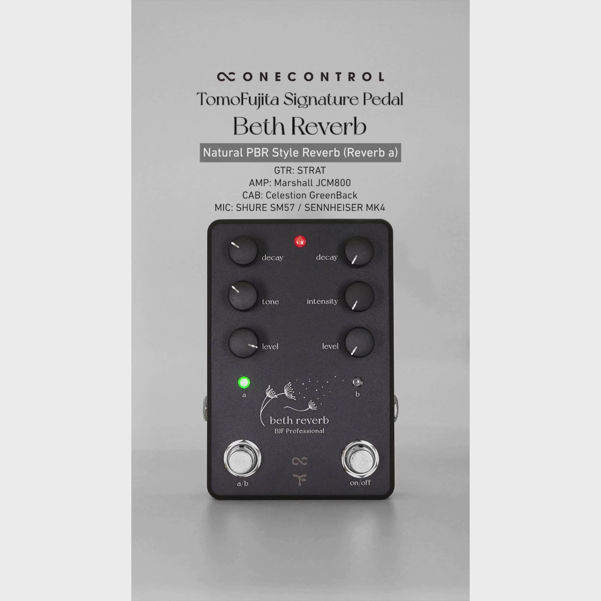 ギター One Control beth reverb One Control - Beth Reverb | リバーブ ギター エフェクター トモ藤田