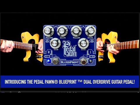 Pedal Pawn BLUESPRINT / オーバードライブ ギター エフェクター – NINEVOLT