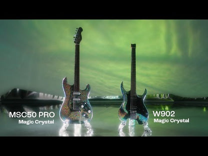 Mooer - GTRS W902 Magic Crystal | ヘッドレスギター エレキギター インテリジェントギター