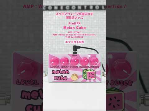 FruitFX - Melon Cube | ギターシンセ ファズ ギター エフェクター