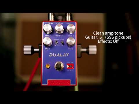 GIGAGAIN - DUALAY | ディレイ ギター エフェクター – NINEVOLT
