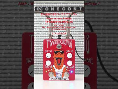Fuzzrocious Pedals - TYRANNOCHORUS | コーラス ファズ ギター エフェクター