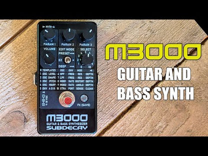 Subdecay - M3000 | ギターシンセ ベースシンセ エフェクター