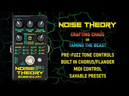 Subdecay　Noise Theory　/ ファズ シンセサイザー ギター エフェクター