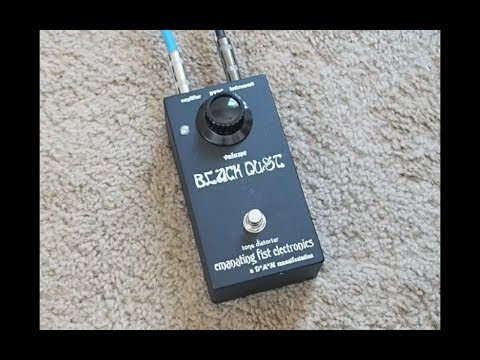 Emanating Fist Electronics - BD-68 Black Dust | ファズ ギター