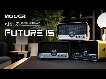 【今だけOTGケーブル付属】Mooer - F15i Li | コンボアンプ ギター アンプ タッチスクリーン搭載 15Wステレオ(7.5W+7.5W)出力 デスクトップアンプ スピーカー