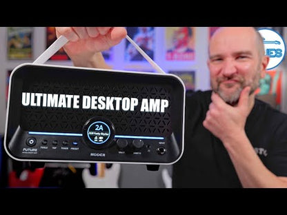 【今だけOTGケーブル付属】Mooer - F15i Li | コンボアンプ ギター アンプ タッチスクリーン搭載 15Wステレオ(7.5W+7.5W)出力 デスクトップアンプ スピーカー