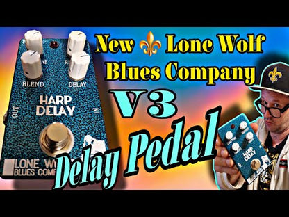 Lone Wolf Blues Company　Harp Delay V3　/ ディレイ ハープ ブルースハープ エフェクター