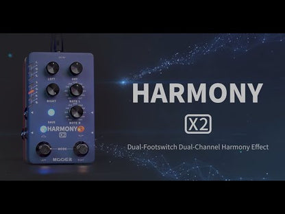 Mooer　HARMONY X2　/ ピッチシフター ギター エフェクター