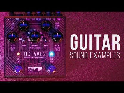 Shift Line - Octaves | オクターバー ギター ベース エフェクター