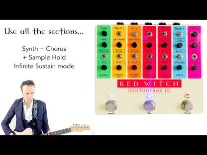 Red Witch Pedals　Synthotron III　/ シンセ フィルター コーラス ギター エフェクター
