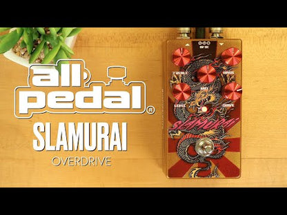 All-Pedal　Slamurai Overdrive　/ オーバードライブ ギター エフェクター