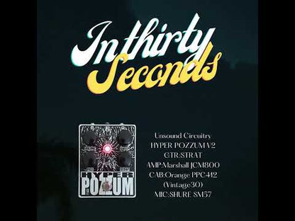 Unsound Circuitry　HYPER POZZUM V2　/ ファズ ギター エフェクター