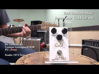 Jetter Gear - Gold 45/100 | オーバードライブ ギター エフェクター