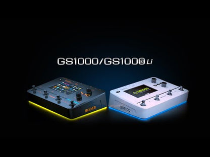 Mooer　GS1000　/ マルチエフェクター プロファイラー タッチパネルディスプレイ AIイコライザー搭載 Bluetooth ギター エフェクター