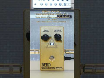 Seeker Electric Effects - Lineage Series BEND | ファズ トーンベンダー ギター エフェクター