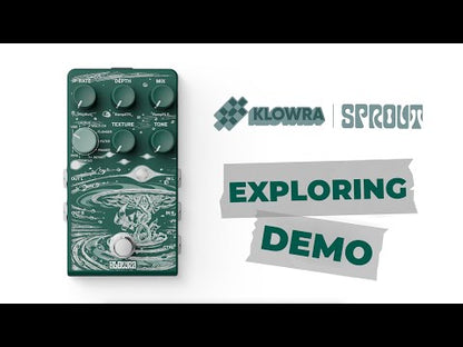 KLOWRA - Sprout Modulation | コーラス フランジャー フェイザー トレモロ ヴィブラート ギター エフェクター