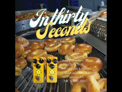 Effects Bakery - Bagel OverDrive | エフェクツベーカリー 初心者はもちろん上級者まで使える 手頃なオーバードライブ！ / ギター エフェクター ミニペダル